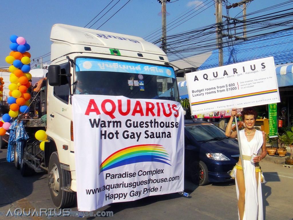 Aquarius Gay Guesthouse & Sauna Patong Bagian luar foto